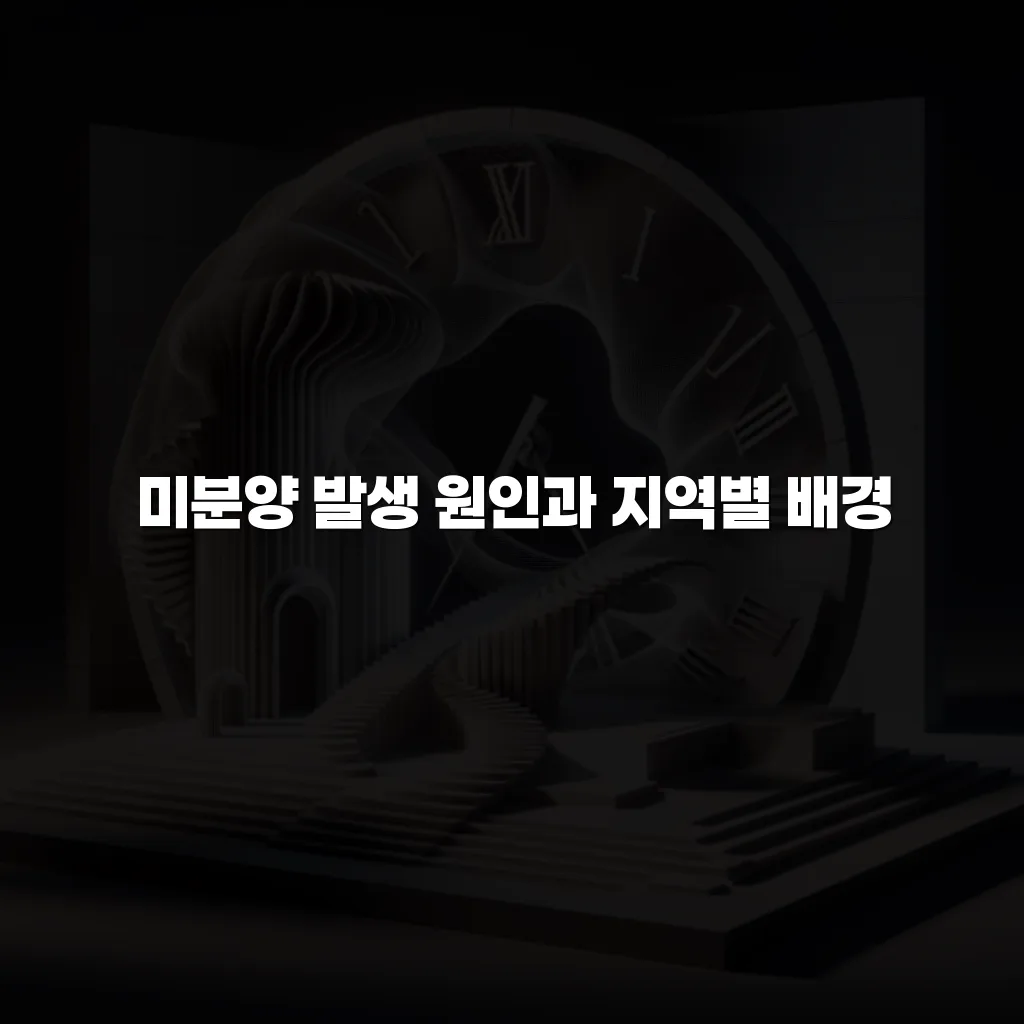 월산더퍼스트데시앙 준공후 미분양, 지금 확인해야 할 이유